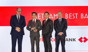 Techcombank named best bank in Viet Nam 2018