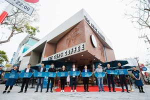 Coffee shop chain opens in Da Nang