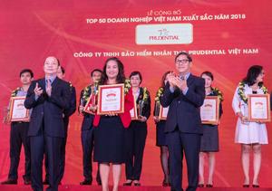 Prudential named leading life insurer in Viet Nam