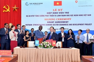 World Bank signs $2.2m project to strengthen Viet Nam’s banking sector