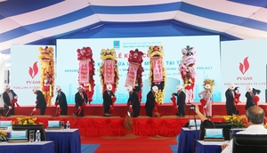 Work on LNG storage facility begins in Ba Ria-Vung Tau