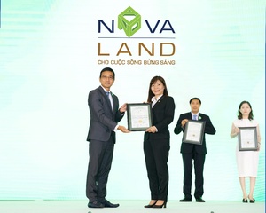 Novaland wins best annual report award for listed companies