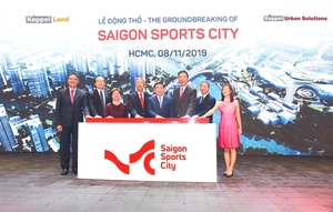 Construction of 64ha Saigon Sports City township begins in HCM City