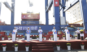Saigon Newport Company welcomes 5 millionth TEU