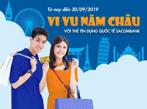 Sacombank offers summer vacation deals on credit cards