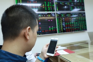 VN stocks decline from a two-day rally