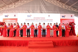 TTC Group opens solar power plant in Bình Thuận