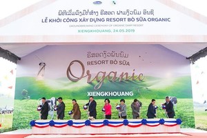 Vinamilk builds organic milk farm in Laos