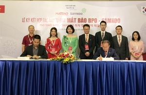 Korean BPO company ties up with VN partner