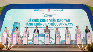 Bamboo Airways starts construction of aviation training centre