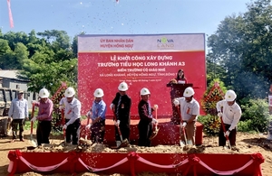 Novaland builds primary school in Mekong province