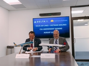 Vietnam Airlines and US’s Delta ink code sharing agreement