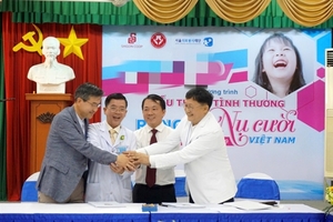 Saigon Co.op funds reconstructive surgery for kids with cleft palate, lips