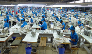 Garment firm reports growth in August revenue