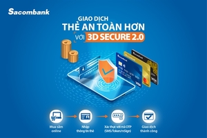 Sacombank security technology for online payments upgraded to latest version