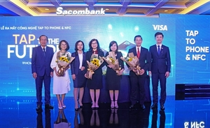 Sacombank, 1st in Viet Nam to deploy Tap to Phone and NFC technologies