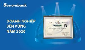 Sacombank is among Top 100 Sustainable Business in Việt Nam