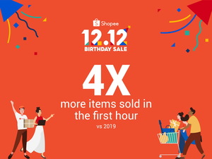 Shopee 12.12 Birthday Sale sets record