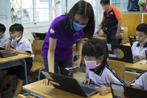Mondelez Kinh Do holds annual school green programme