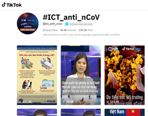 Ministries set up TikTok account about COVID-19