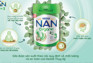 Nestlé launches two organic nutritional products for children