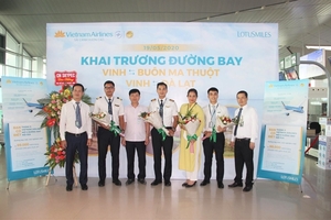Vietnam Airlines opens two new routes from Vinh to Da Lat and Buon Ma Thuot