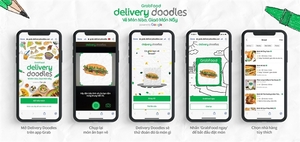 Grab’s Delivery Doodles magically turns children’s drawings into food orders with AI