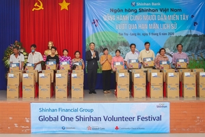 Shinhan Bank supports Mekong Delta residents