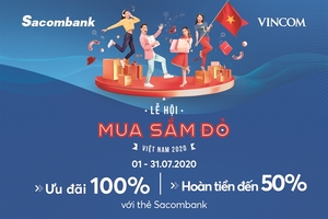 Sacombank cardholders get special offers for ‘Red Sale Carnival’ at Vincom malls