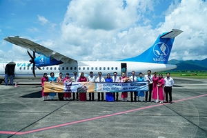 Vietnam Airlines launches Dien Bien - Hai Phòng flights