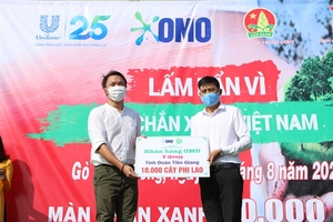 OMO kicks off tree planting project in Tien Giang and other provinces