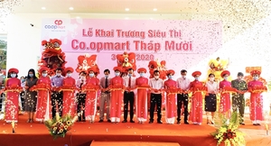 Co.opmart supermarket opens in Thap Muoi in Dong Thap Province