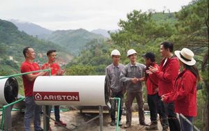 Ariston Viet Nam installs 100 water-heating systems in remote regions