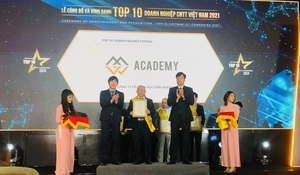 MVV Academy named top Vietnam ICT enterprise 2021