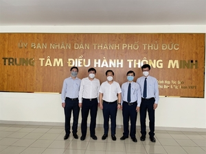 Thu Duc city’s intelligent operation centre goes official