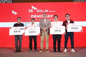 4 start-ups win awards, cash grants of $55,000 given by Korean firm