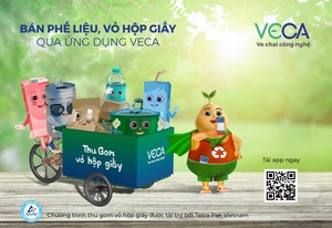 Used cartons to be collected via VECA app