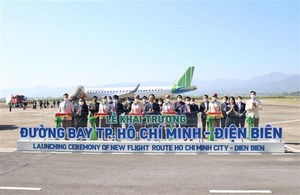 Bamboo Airline begins 1st ever direct flight between HCM City and Dien Bien