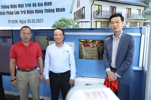 Household rooftop solar power project using smart storage launched
