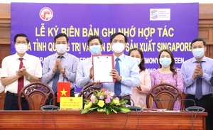 Quang Tri inks MoU with Singapore Manufacturing Federation