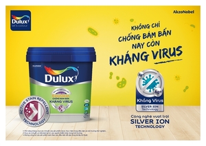 Dulux launches anti-virus, -bacteria paint