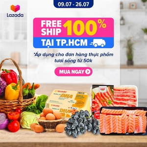 Lazada ships fresh foods for free in HCM City