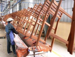 Exports of wood products surge 55 per cent in seven months