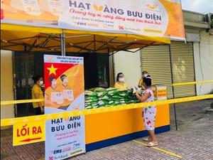 VN Post donates over 800 tonnes of rice in Covid battle