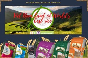 Australian consumers to taste Vietnamese rice