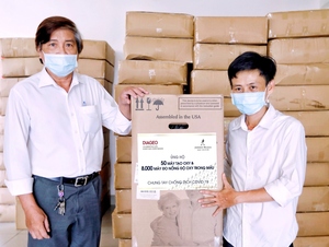 Diageo Vietnam donates medical devices for COVID-19 prevention in Viet Nam