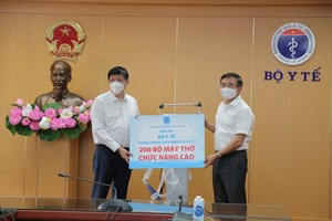 PetroVietnam donates 200 ventilators to treat severe COVID-19 patients