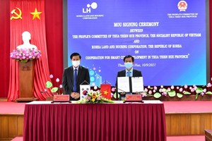 Thua Thien-Hue, Korean firm cooperate in smart city development