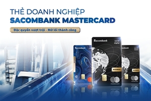 Sacombank Mastercard corporate cards launched