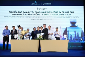 Stavian Quang Yen Petrochemical plant taps into technology from Honeywell UOP and Basell Poliolefine Italia